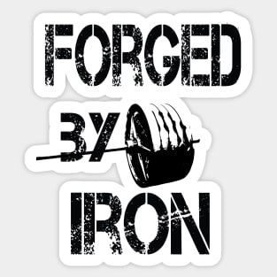 Forged By Iron Sticker